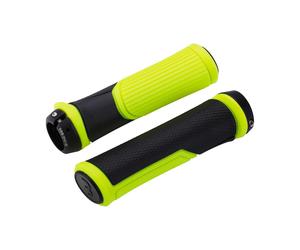 BBB Cobra Lock On MTB Grips Black/Neon Yellow 146mm BHG-96
