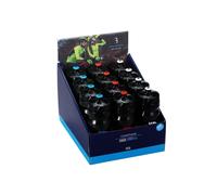 BBB CompTank Bottle Display Box x12, Blue, Red, Black