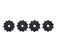 BBB Cycling, 2x 11-T Derailleur RollerBoys Rear Wheel Pulleys for Urban and Road Bikes, 9- 10- and 11-Speed Campagnolo Shimano and SRAM BDP-02