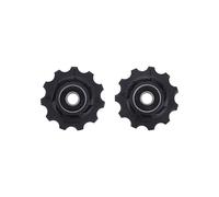 BBB Cycling, 2x 11-T Derailleur RollerBoys Rear Wheel Pulleys for Urban and Road Bikes, 9- 10- and 11-Speed Campagnolo Shimano and SRAM BDP-02
