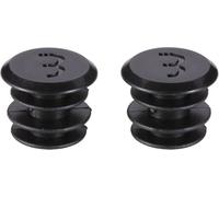 BBB Cycling Bar End Plugs Lightweight One Size Fits All Black Plug & Play Bar End Caps BBE-50, B