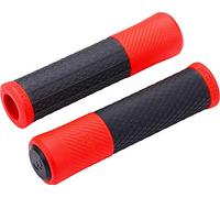 BBB Cycling Bicycle Handlebar Grips Mountain Bike Shock Absorbent Anti-Slip One Pair Red Viper BWG-97