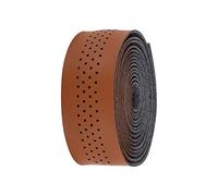 BBB Cycling Bike Handlebar Tape Leather Look Bar Tape Road Bike Non-Slip Bike Tape Includes Handlebar Plugs SpeedRibbon BHT-12