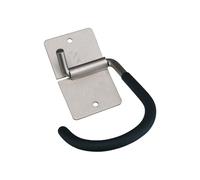 BBB Cycling Bike Hook For Vertical Bike Storage Mountain And Road Bike I Bicycle Wall Hanger I Ceiling Mount I Indoor Storage Ideas I Parking Hook BTL-26, Silber-schwarz
