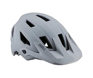 Bbb Cycling Bike Shore BHE-59 Cycling Mountain Helmet with Adjustable Visor in-Mold Shell Construction CE Certified Mens Womens Size L (59-62cm) Matt Grey