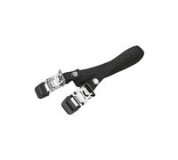 BBB Cycling Bike & Tight | Bike Pedal Straps Nylon I Extra Durable Toe Clips For Bike Pedals I All Weather Conditions Exercise Bike Pedal Straps I BPD-30, Black
