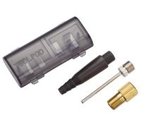 BBB Cycling Bike Valve Kit with 3 Adapters Bicycle Tyre Accessory ValveKit BFP-90