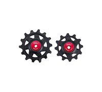 BBB Cycling Ceramic Derailleur Rear Jockey Wheel Pulleys | 12-speed | SRAM MTB System Compatible | RollerBoys Ceramic 12T-14T BDP-17