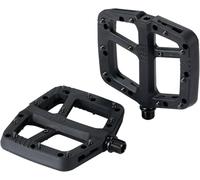 BBB Cycling Decoder MTB Pedals - Mountain Bike Pedals - Strong Grip and Adjustable Pins - Composite Platform Pedals for Cycling - Matte Black - BPD-37