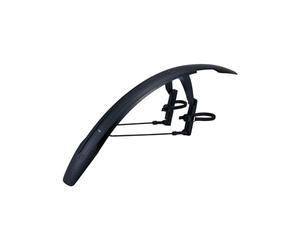 BBB Cycling DiscGuard Front Fender | Mud Guards For Mountain Bike With Disc Brakes | Fully Adjustable In Angle, Height and Length | Tool-free Mounting System | BFD-65F