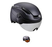 BBB Cycling E-bike and Speed Bicycle Helmet with Adjustable Visor Men Women Indra FaceShield BHE-56F