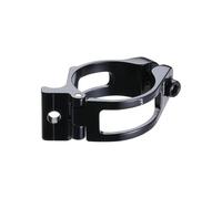 BBB Cycling Front Derailleur Clamp ShiftFix | Lightweight Aluminium Bike Derailleur Mount | Seatpost Tube 34.9mm | BSP-90