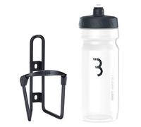 BBB Cycling FuelTank And CompTank Bike Bottle Holder With BPA-free Bike Water Bottle I Bike Bottle Cage And Bottle Set I Universal Fit 550ml I BBC-03C