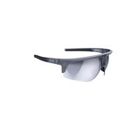 BBB Cycling Glasses Sports Glasses Durable Cycling Sunglasses Men and Women 100% UV Protection Gravel Bike Road Bike & MTB Comet Matt Transparant Grey BSG-75