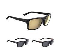 BBB Cycling Glasses with Reflective Lenses Unbreakable Lightweight Frame Secure Fit Multi Sport Sunglasses UV Protection for Casual Bike Riding Mens Womens Gold Matt Black Spectre BSG-66