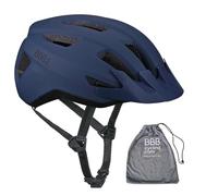 BBB Cycling Helmet MTB And Road Bike Adult Women And Men With Detachable Visor And Travel Bag Condor 2.0 BHE-173T Matt Heritage Blue M