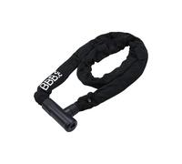 BBB Cycling KeyGuard Keyed Chain Lock - 5mm x 100cm - Robust Hardened Steel Links - 3 Keys - BBL-115
