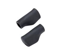 BBB Cycling Mamba Handlebar Grips 92mm - Dual Density Kraton Rubber - Non-Slip Design - 92mm and 92mm - Black - BHG-102