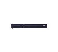BBB Cycling Mini Pump for Bike Tires with Presta, Schrader and Dunlop Valves 130 PSI Frame Mounted High Pressure Bicycle Pump Black Samurai BMP-50