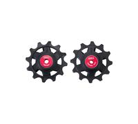 BBB BDP-20 RollerBoys Ceramic 12T SRAM Jockey Wheels - Black / 12 Speed