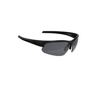 Bbb Cycling Sports Glasses with 3 Interchangeable Lenses Lightweight Sunglasses UV Protection Half Frame for Bike Riding Mens Womens Impress BSG-58, Matt black