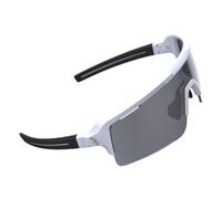 BBB BSG-65 Fuse Sport Bicycle Cycle Bike Glasses Matt White / Smoke Lens
