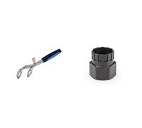 BBB Cycling, T-Rex Grip Bike Sprocket Hand Tool with Cassette Pliers 11-26 Teeth Suitable, Bike Maintenance Repair Kit, Free Wheel Turner, BTL-122 & Park Tool FR-5.2 Cassette Lockring Tool, Metal