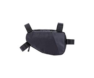 BBB Cycling Triangle Frame Bag Bikepacking Storage Top Tube Bicycle Frame Bag Lightweight and Durable Bike Frame Bag Cycle MTB Road and Urban Bikes CornerCaddy BSB-144, Black