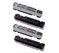 Bbb Carbstop Rim Brake Pads 2 Pairs One Size White / Grey
