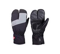 BBB Cycling Unisex's Gloves Subzero 2 x 2 | Water and Cold Resistant Touchscreen Non-Slip | Men and Women | MTB Road Bike Urban Cycling | BWG-35 S, Black, S