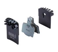 Bbb Discstop Coolfin Magura Mt2/4/6/8 Organic Disc Brake Pads One Size Black
