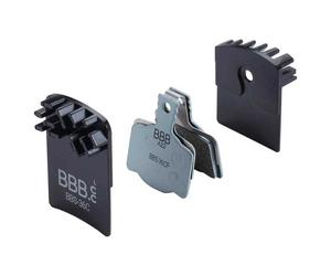 Bbb Discstop Coolfin Magura Mt2/4/6/8 Organic Disc Brake Pads One Size Black