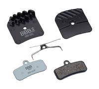Bbb Discstop Coolfin Shimano Xt M8020/zee M640/saint M820 Organic Disc Brake Pads One Size Black