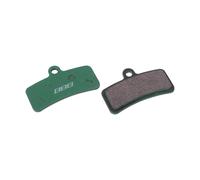 BBB Cycling Bike Disc Brake Pads 1x Pair of E-Bike Durable Disc Brake Pad High-Performance Compatible with Shimano, Tektro and Bengal Systems DiscStop E-Bike BBS-55E, Green