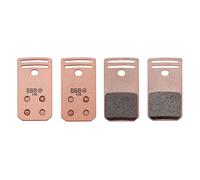 BBB Cycling DiscStop HP Sintered Disc Brake Pads - Compatible with Magura Gustav Pro - High Heat Resistance & Durability - BBS-87S