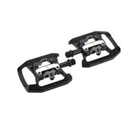 BBB DualChoice Trail SPD Clipless and Flat MTB Pedals Black BPD-62