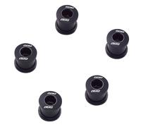 BBB Hexstars BCR-51 Chainring Bolts - Black