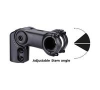 BBB HighFix OS Adjustable Handlebar Stem 31.8mm Black BHS-35