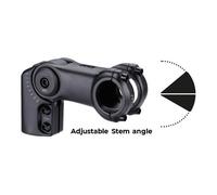 BBB HighFix OS Adjustable Handlebar Stem 31.8mm Black BHS-35