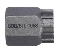 BBB Cycling Unisex Btl-106s BBB Cycling Lock Plug Free Wheel Turner for Bikes, silver, One Size UK