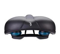 BBB Bicycle Saddle Meander Upright BSD-94 - 225 mm, Black, Waterproof, Unisex