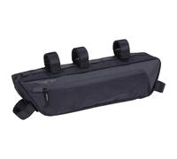 BBB Cycling MiddleMate Frame Bag Top Tube Bikepacking Waterproof with Easily Adjustable Straps Lightweight BSB-142,Black,M