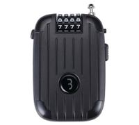 Bbb Minicase Xl Cable Lock 2 x 1800 mm Black