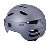 Bbb Move Faceshield Transparent Urban Helmet M Matt Grey