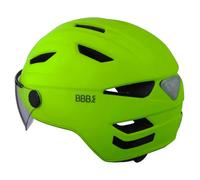 Bbb Move Faceshield Transparent Urban Helmet M Neon Yellow