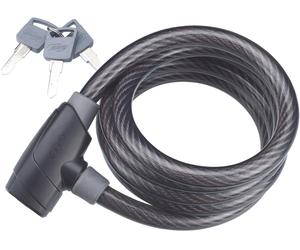 BBB PowerSafe 12x1500mm Bike Lock Black Cycling Security Anti Theft