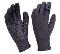 BBB Cycling Unisex's Gloves RaceShield | Thermo Outdoor Touchscreen Non-Slip | Men and Women | MTB Road Bike Urban Cycling | BWG-11 S, Grey Blend, S