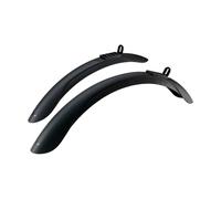 BBB RainWarriors Mudguard Fender Kit Front Rear for 26-28in wheels - Black