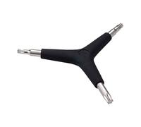 BBB Torx Key Set for Bikes Portable Triple 3-in-1 Bicycle Tool Set T25/30/40 BTL-28T Cycling TorxStar, One Size, Black