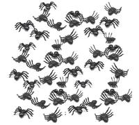 Bbbabeslk 50x Scary Spiders - Halloween Small Spiders | Small Spiders, Halloween Prank Props, Halloween Prank Prop Joke Toys, Halloween Decorations For Wall Yard Haunted House Indoor Outdoor Decor